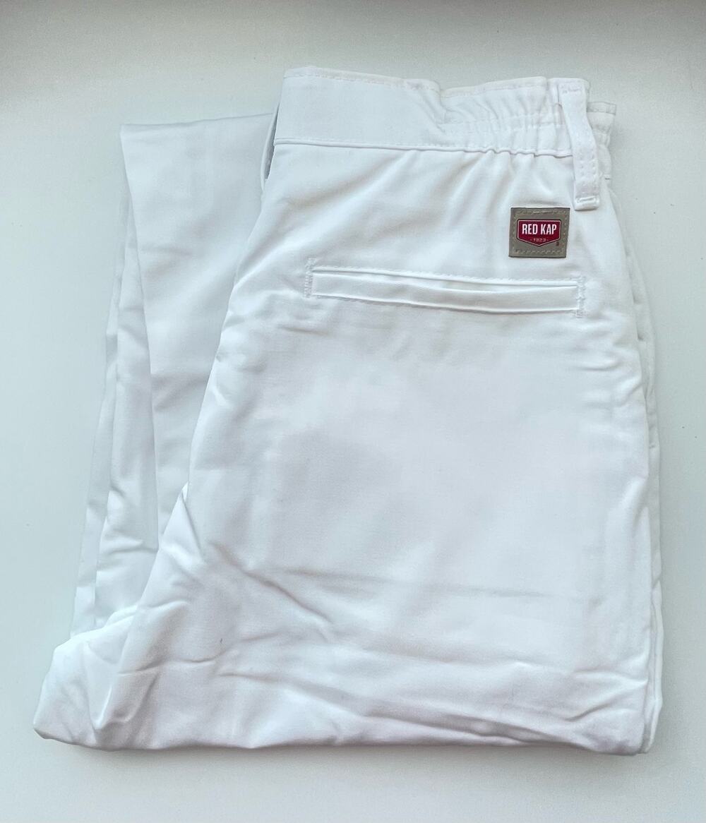NWOT Red Kap White Pants Woman’s Size 6